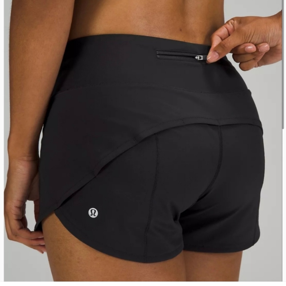 Lululemon Run Speed-up 4 inch Shorts